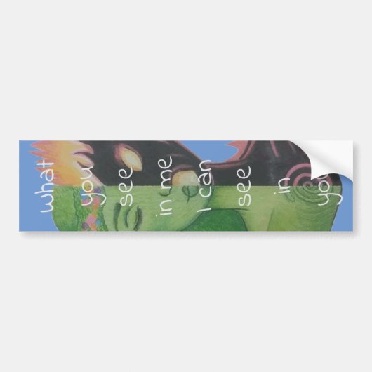 テフェティ&テカ バンパーステッカー (正面)