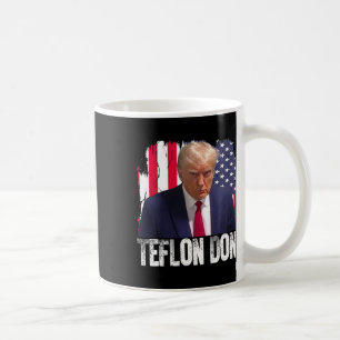 テフロン・ドン ドナルド・トランプのマグショット  コーヒーマグカップ