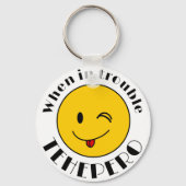 テヘペロちゃんマーク(L) キーホルダー (裏面)