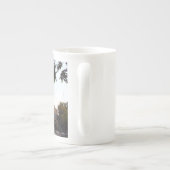 テヘランから表示 ボーンチャイナマグカップ (裏面)