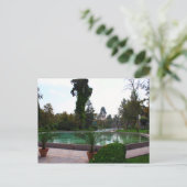 テヘランの公園 ポストカード (スタンド正面)