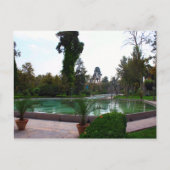 テヘランの公園 ポストカード (正面)