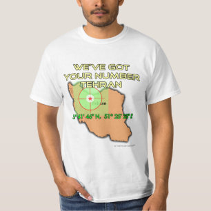 テヘラン得という番号だ Tシャツ