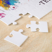 テヘラン・イラン・スカイライン ジグソーパズル (側面)