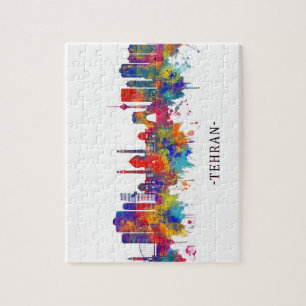 テヘラン・イラン・スカイライン ジグソーパズル