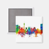 テヘラン・イラン・スカイライン マグネット (正面/裏面)