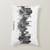 テヘラン・イラン・スカイラインBW アクセントクッション (裏面(縦))