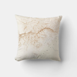 テベスのポスター遺跡の地形図 クッション