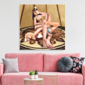 テペで戦う キャンバスプリント (インサイチュ (リビング))