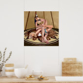 テペで戦う ポスター (キッチン)