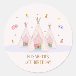 テペスパ誕生会 ラウンドシール