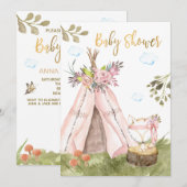 *~*テペテントボホキツネウッドランドフォレスト 招待状 (正面/裏面)