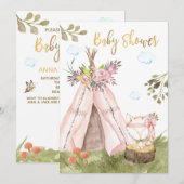 *~*テペテントボホキツネウッドランドフォレスト 招待状 (正面/裏面)