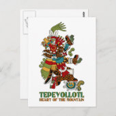 テペヨロトル ポストカード (正面/裏面)