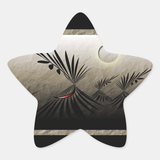 テペヴィレッジ 星シール (正面)