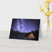 テペードリーミングウォーター色ミルキーウェイ カード (黄色い花)