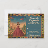 テマデヴェストロホデキンセアニラヴィンテージ 出欠カード (正面)