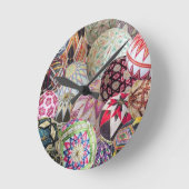 テマリモンタージュ時計 ラウンド壁時計 (傾斜)