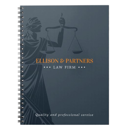 テミス はかりで測| of Justice ノートブック (正面)