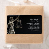 テミス はかりで測| of Justice ラベル (インサイチュ)