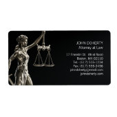 テミス はかりで測| of Justice ラベル (正面)