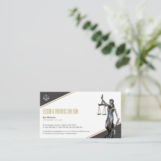 テミス |法律事務所 名刺 (スタンド正面)