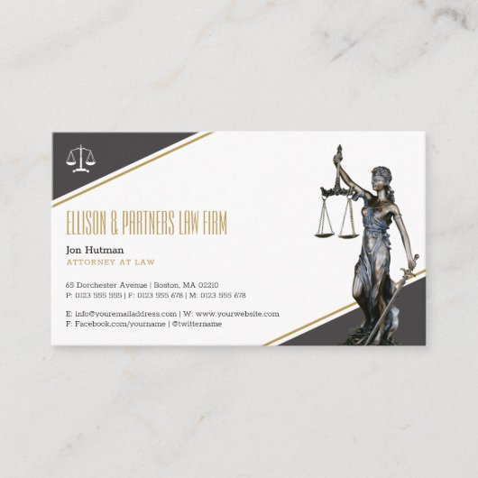 テミス |法律事務所 名刺 (正面)