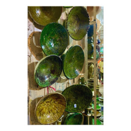 テムグロート陶器 – マラケシュ,モロッコ フォトプリント