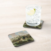 テムズから見られるWindsorの城c.1700 (油o コースター (右側)