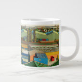 テムズの出入口の冬 ジャンボコーヒーマグカップ (右)