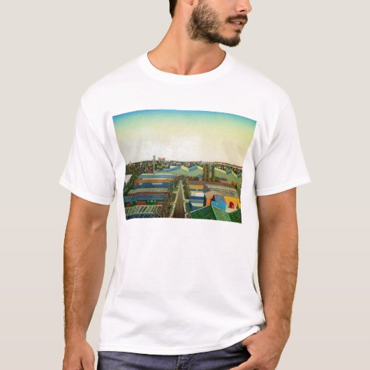 テムズの出入口の冬 Tシャツ (正面)