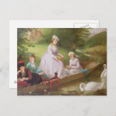 テムズスワン ポストカード (正面/裏面)