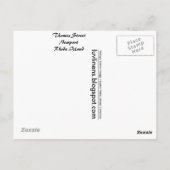 テムズ島通りニューポート ポストカード (裏面)