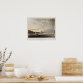 テムズ川からのロンドンの眺め， 1809 ポスター (キッチン)