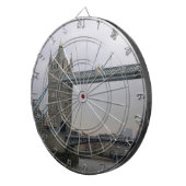 テムズ川にタワーブリッジを持つダーツボード ダーツボード (正面右)