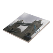 テムズ川にタワー橋を架けたタイル タイル (側面)