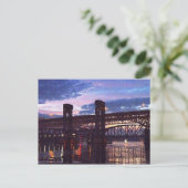 テムズ川に新しいロンドンの橋 ポストカード (スタンド正面)