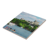 テムズ川のウィンザー城 タイル (側面)