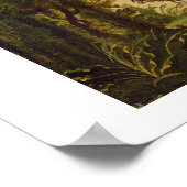 テムズ川のシェパトンの後のビュー ポスター (角)