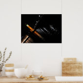 テムズ川のリフレクション – Big Ben Poster ポスター (キッチン)