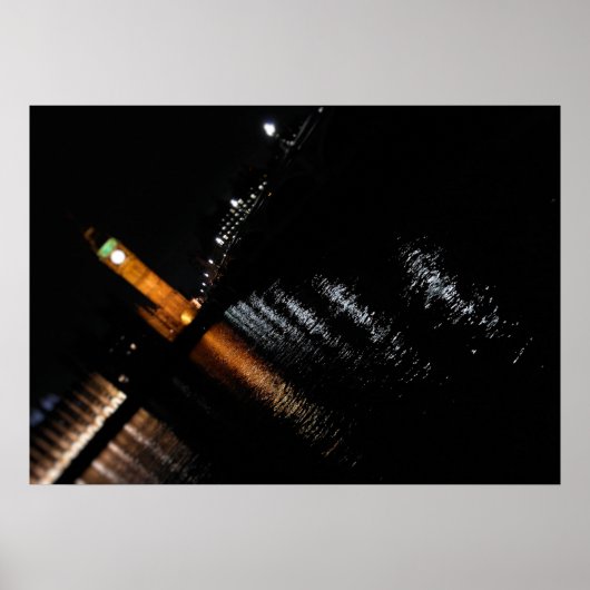 テムズ川のリフレクション – Big Ben Poster ポスター (正面)