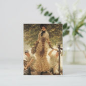 テムズ川の女性 ポストカード (スタンド正面)