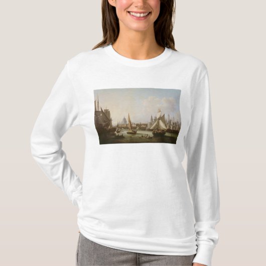 テムズ川の眺め Tシャツ (正面)