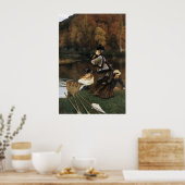 テムズ川の秋 ポスター (キッチン)