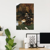 テムズ川の秋 ポスター (ホームオフィス)