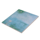 テムズ川の霧(Claude Monet著) タイル (側面)