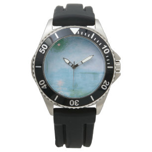 テムズ川の霧（Claude Monet著） 腕時計