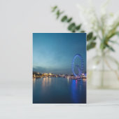 テムズ川を見下ろして ポストカード (スタンド正面)