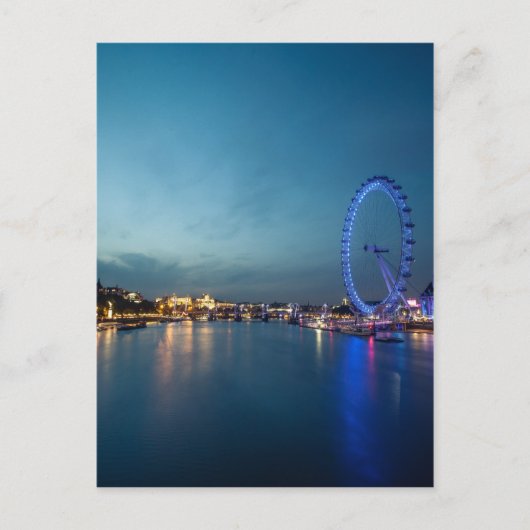 テムズ川を見下ろして ポストカード (正面)