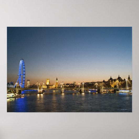 テムズ川 ポスター (正面)